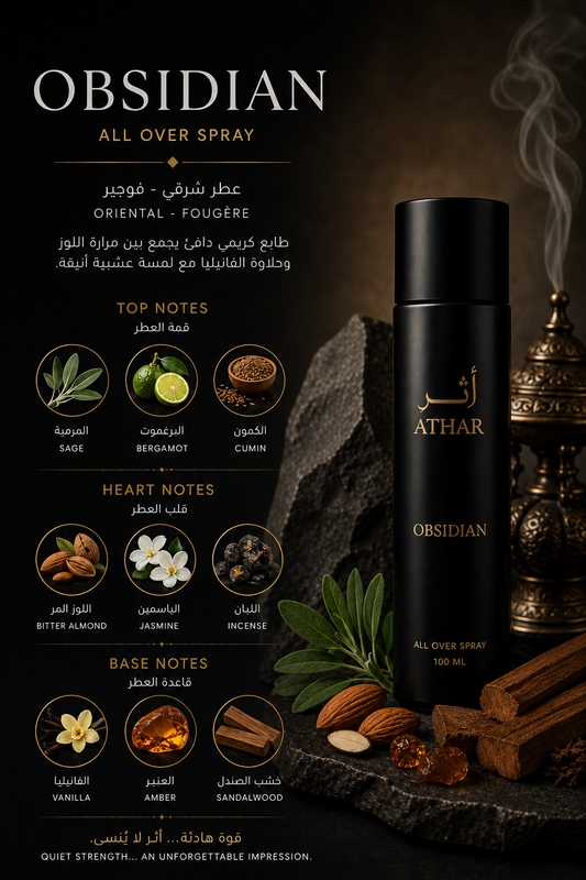 ATHAR OBSIDIAN - ALL Over Spray